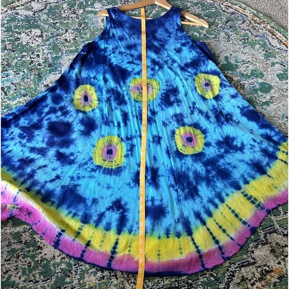 Koohinoor | tye dye dress | one size - Picture 5 of 7